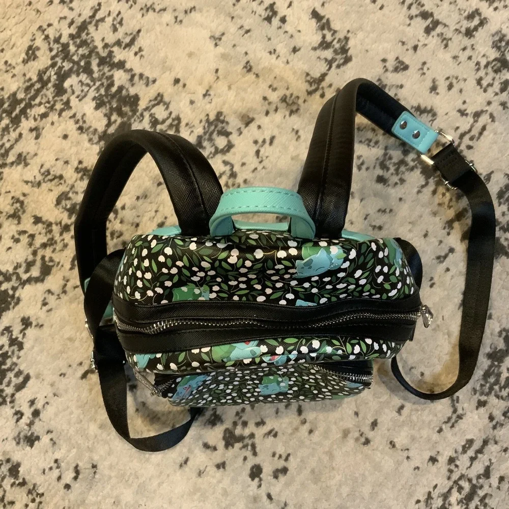Loungefly Mini Backpack ~‎ BULBASAUR ~ Pokemon Loungefly Backpack EUC